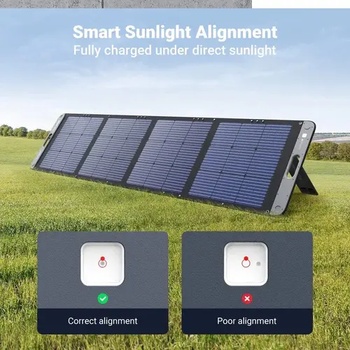 Image 1 of UGREEN СОЛАРЕН ПАНЕЛ ЗА ЗАРЕЖДАЩИ СТАНЦИИ SC200 SOLAR PANEL 200W, 11A UGREEN (Ugreen 15114)