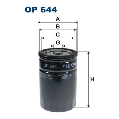 FILTRON Olejový filter OP644