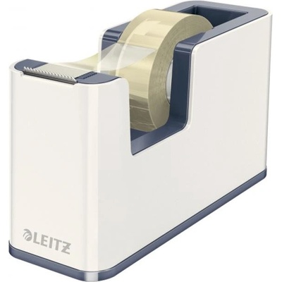 Leitz WOW Odvíječ pásky bílo-šedá / Na pásky do 19 mm x 33 m