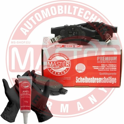 Sada brzdových platničiek kotúčovej brzdy MASTER-SPORT GERMANY Premium 13046057312N-SET-MS