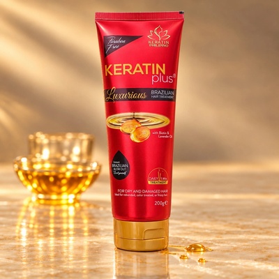 Keratin Plus Brazílska keratínová kúra Luxurious 200 ml