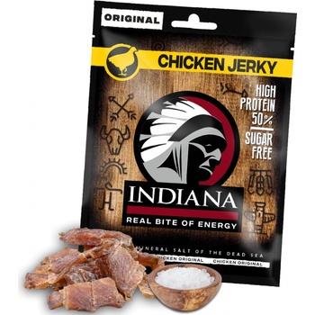 Indiana Jerky Chicken Original Kuřecí sušené maso 90 g