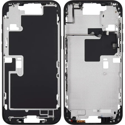 For_Apple Rám stredového dielu s tlačidlom napájania a hlasitosti iPhone 16 Pro Max (US Version) (Aftermarket Plus) – čierny titan IPH2772