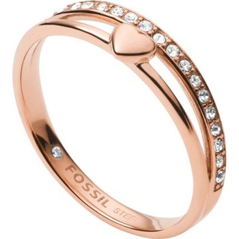 Fossil prsten se srdíčkem FOJF03460791