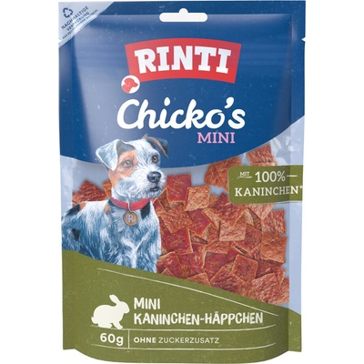 RINTI Chickos Mini králičie 3 x 60 g