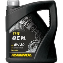 Mannol O.E.M. for VW Audi Škoda 5W-30 5 l