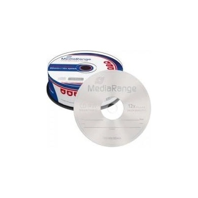 MediaRange CD-RW 700MB - 25 броя в шпиндел (MR235-25)