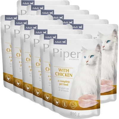 Piper cat Kuřecí 12 x 100 g