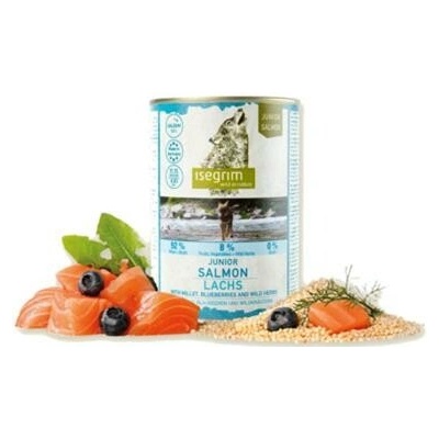 Isegrim Junior Salmon with Millet Blueberries & Wild Herbs 6 x 800 g
