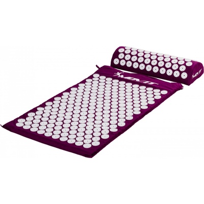 Goleto Akupresúrna podložka s vankúšom MOVIT 75 x 44 cm | fialová