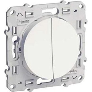 Schneider Electric SE Сериен ключ 10А цвят Бял Odace /до изчерпване/ - S520211 (S520211)