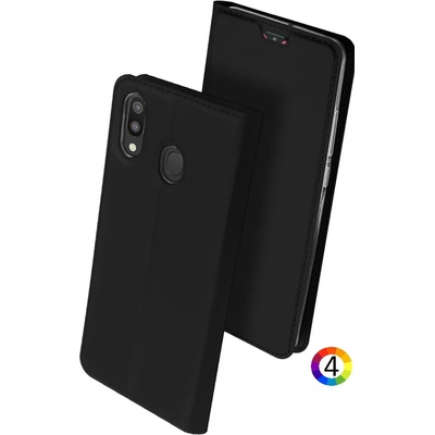 Samsung Galaxy M20 DUX DUCIS Кожен Калъф и Протектор