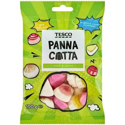 Tesco Panna Cotta želé s ovocnými příchutěmi 100 g
