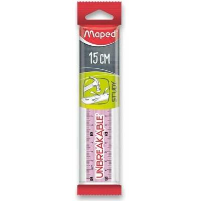 Maped Study Unbreakable 245310 pravítko 15 cm mix barev