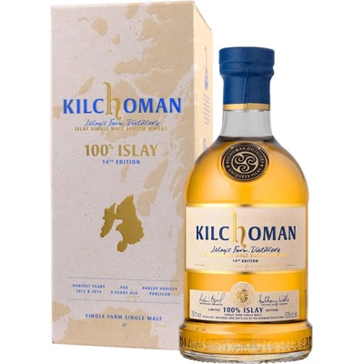 Kilchoman 100% Islay The 14th Edition 50% 0,7 l (kartón)