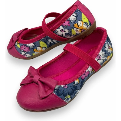 Dievčenské baleríny 01 ružová