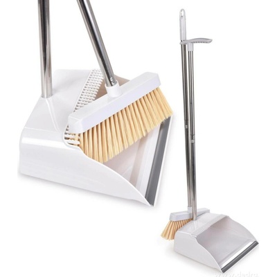 Dedra 2v1 nehrbící smeták s vyčesávací lopatkou 91 cm – Zboží Mobilmania