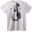 NOONEBRAND Тениска Перфектна американска лошка - 3XL, White