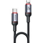 YESIDO CA182 Type-C към Lightning Кабел 27W за Бързо Зареждане 1.2 м