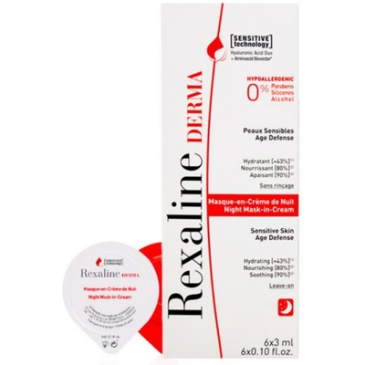 Rexaline Derma Night Mask-In-Cream Маска за лице дамски 18ml