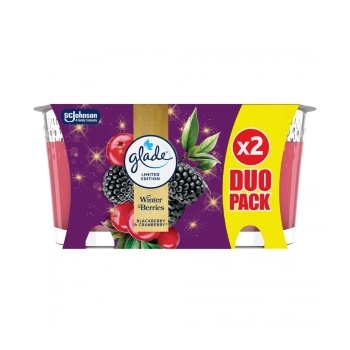 SC Johnson Свещи Glade DUO 2x112g Зимни плодове