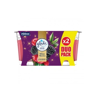 SC Johnson Свещи Glade DUO 2x112g Зимни плодове