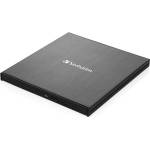 Verbatim External Slimline CD/DVD Writer USB 3.2 Gen 1/USB-C (43886) - gtcomputers