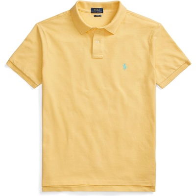 Ralph Lauren Риза с къс ръкав Polo Ralph Lauren Men's Custom Slim Short Sleeve Shirt - Corn Yellow