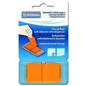 DONAU Index inserts donau 25 x 45 mm, orange