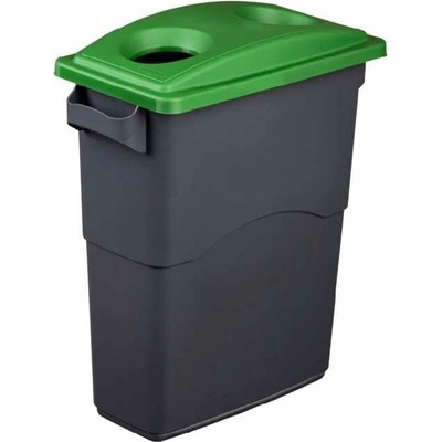 Elkoplast Kôš ECO na triedený odpad 60 l, zelené veko
