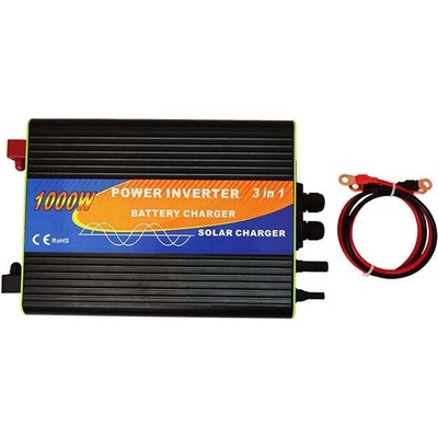 KOSUN s nabíječkou a MPPT regulátorem DC12V / AC230V, 1000W