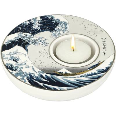 Goebel Hokusai Vlna Svícen