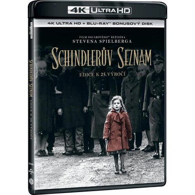 Schindlerův seznam 25th Anniversary UHD BD