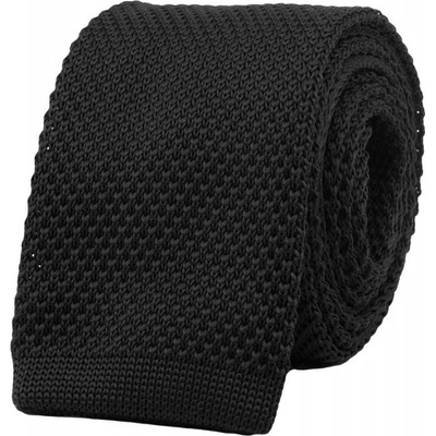 Bubibubi pletená kravata Night čierna