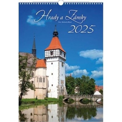 Hrad a zámky nástěnný 2025