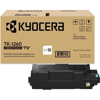 Kyocera КАСЕТА ЗА KYOCERA ECOSYS PA4000X/PA4000WX - Black - TK1260 (TK-1260) - PN 1T0C150NL0 (1T0C150NL0)