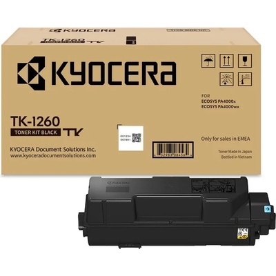 Kyocera КАСЕТА ЗА KYOCERA ECOSYS PA4000X/PA4000WX - Black - TK1260 (TK-1260) - PN 1T0C150NL0 (1T0C150NL0)