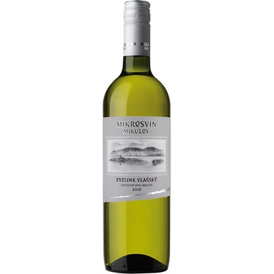 Mikrosvín Ryzlink vlašský 2022 13% 0,75 l (holá láhev)
