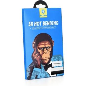 Image 1 of Apple Стъклен протектор за целият екран за iPhone XS Max черен 5D Mr. Monkey (Hot Bending)
