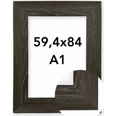 Fotorámeček DM 30 Rozměr: A1 - 59,4 x 84 cm, Barva: Černá, Typ zasklení: Plexi