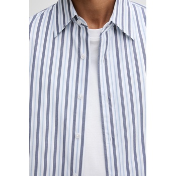 Filippa K Памучна риза Filippa K в бяло със стандартна кройка с класическа яка 31712 (31712.FK)