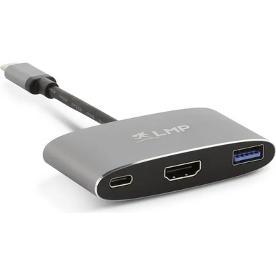LMP USB-C to HDMI [4Kx2K] & USB 3.0 & USB-C charging Multiport Adapter Space Gray (bm2169)