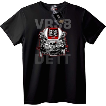 NOONEBRAND Тениска VR-8 Engine Car Mania - XL, White
