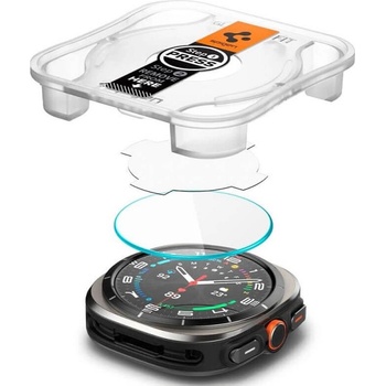 Spigen Стъклен Протектор за Samsung Watch Ultra 47mm, Spigen EZ Fit Glass 2бр. , Прозрачен (AGL08349)