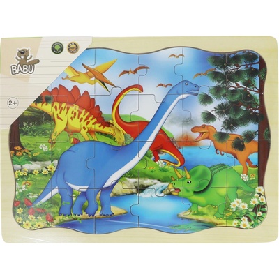 Babu puzzle dinosaury