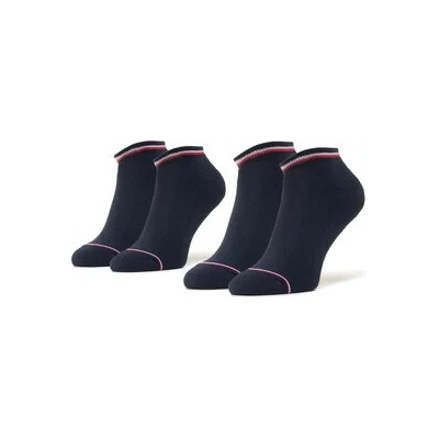 Tommy Hilfiger Комплект 2 чифта къси чорапи мъжки 100001093 Тъмносин (100001093)