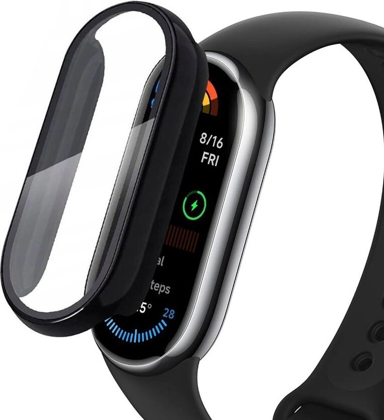 Tech-Protect Кейс с протектор за Xiaomi Smart Band 9 / 9 NFC от Tech-Protect Defense360 - Черен (5906302375684)