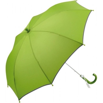 Fare Detský holový dáždnik s reflexným lemom Kids Green 6902
