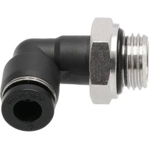 Airpress Коляно 90° 6 mm x 1/4" външна резба 9L0652 (9L0652)