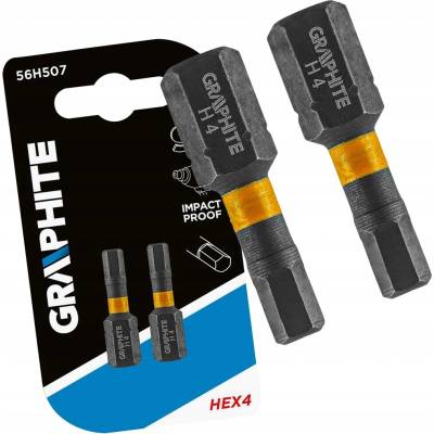 Graphite HEX4 x 25 mm 2 ks 56H507